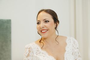 Irene y Marina el día de su boda en Jerez de la Frontera, tras llegar en coches de caballo a la Alameda Vieja antes de su ceremonia civil en la Bodega Álvaro Domecq.